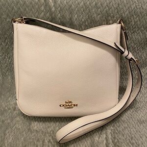 Coach pebbled leather Ellie file bag 
crossbody/shoulder bag